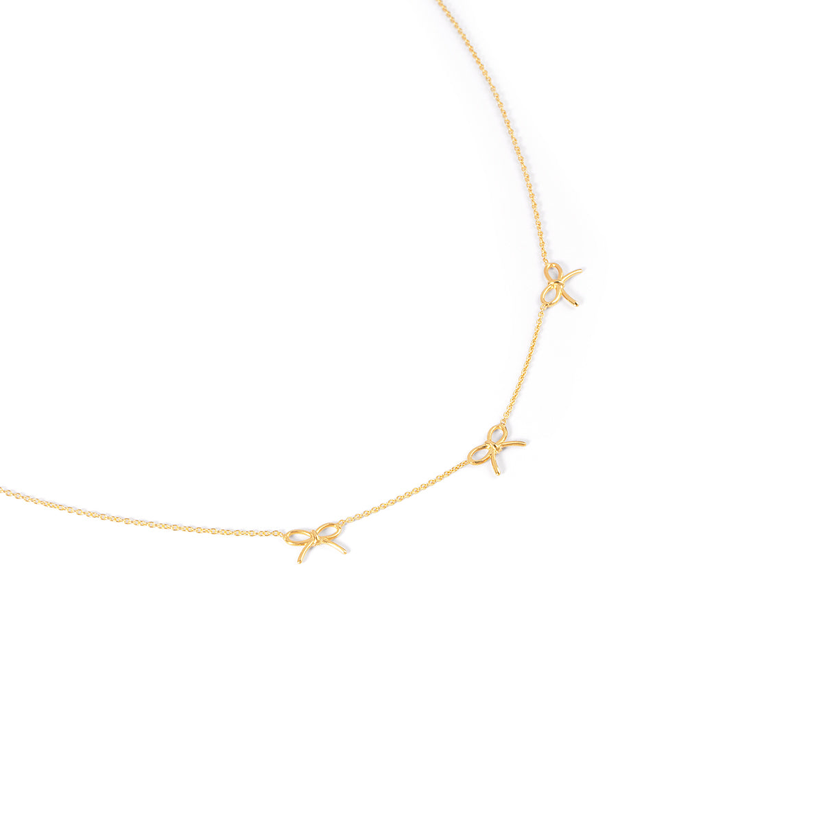 Bow Pendant Necklace