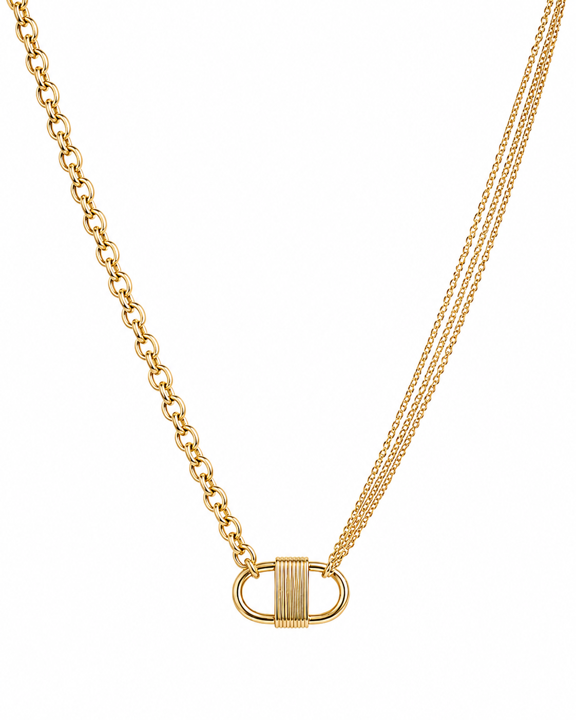 Asymmetrical Chain Necklace