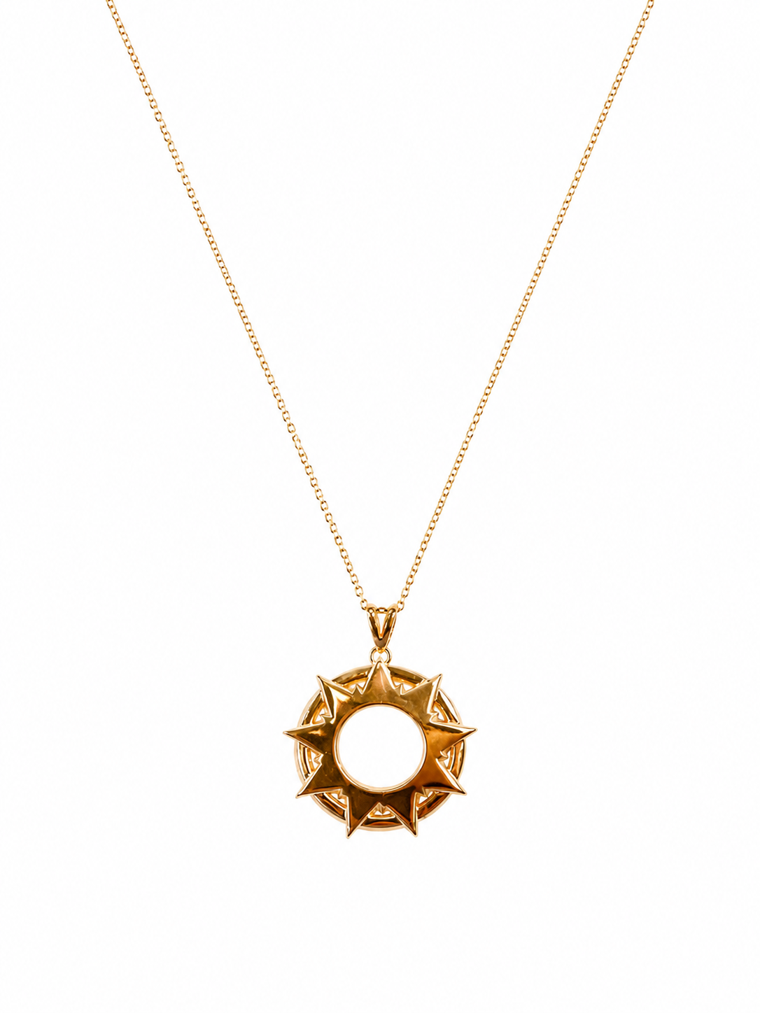 Sunburst Pendant Necklace