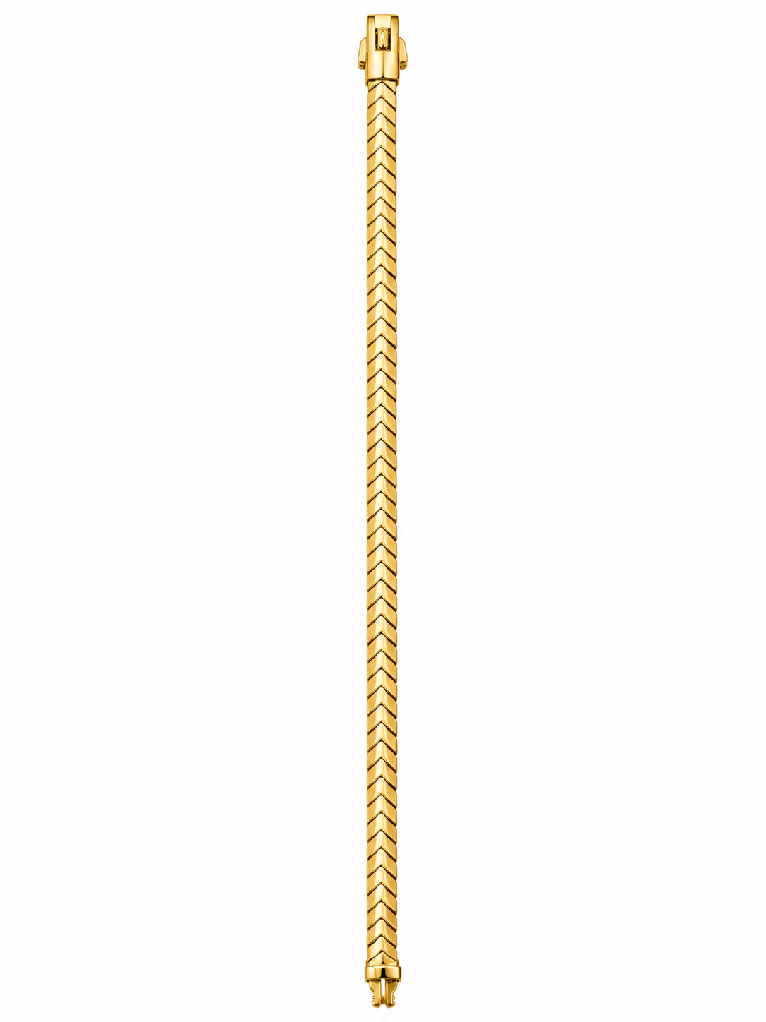 Chevron Gold Bracelet
