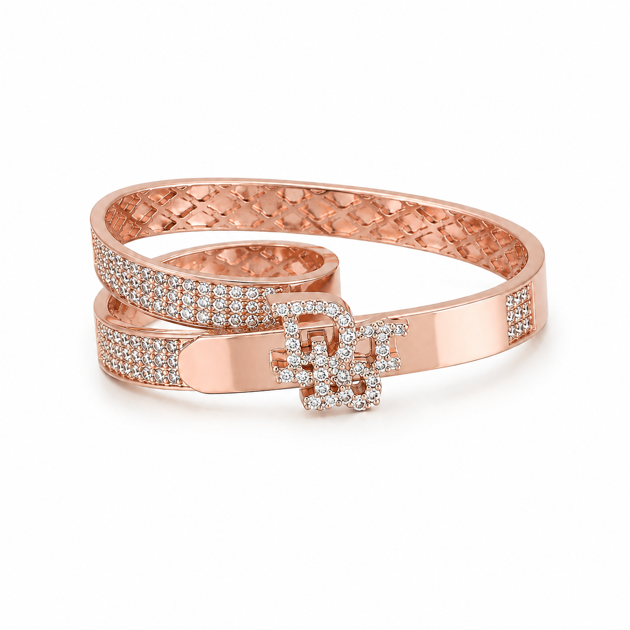 Lumière Crystal Dior Wrap Ring