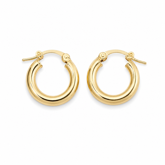 Classic Gold Mini Hoop Earrings