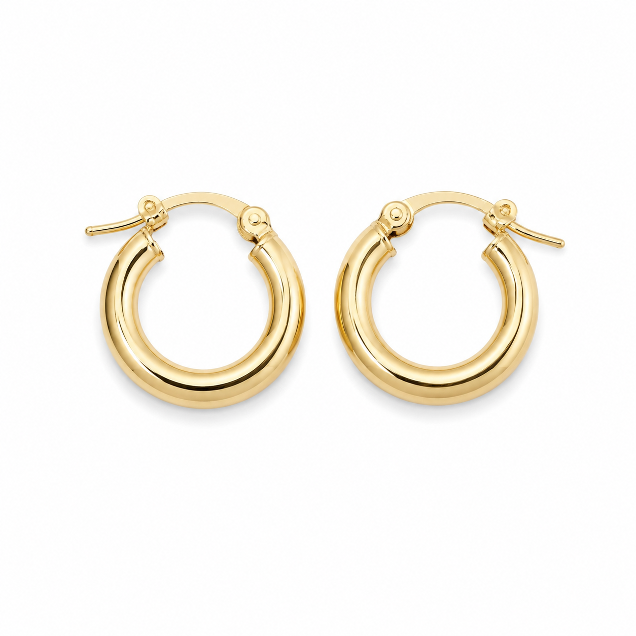 Classic Gold Mini Hoop Earrings