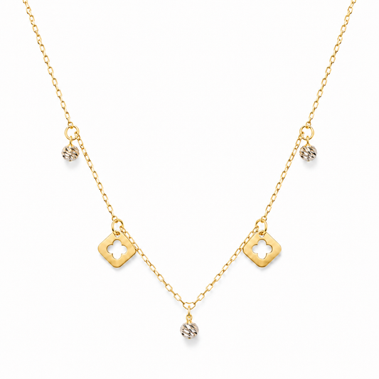 Clover Charm Necklace