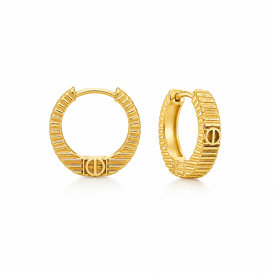 Round Cartier Earrings