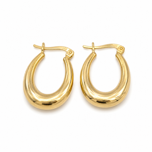 Small Oval Earrings
