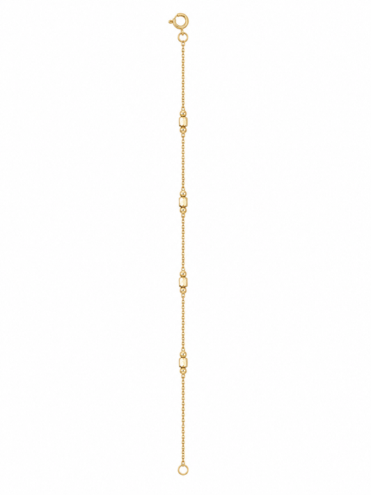 Cube and Ball Bracelet