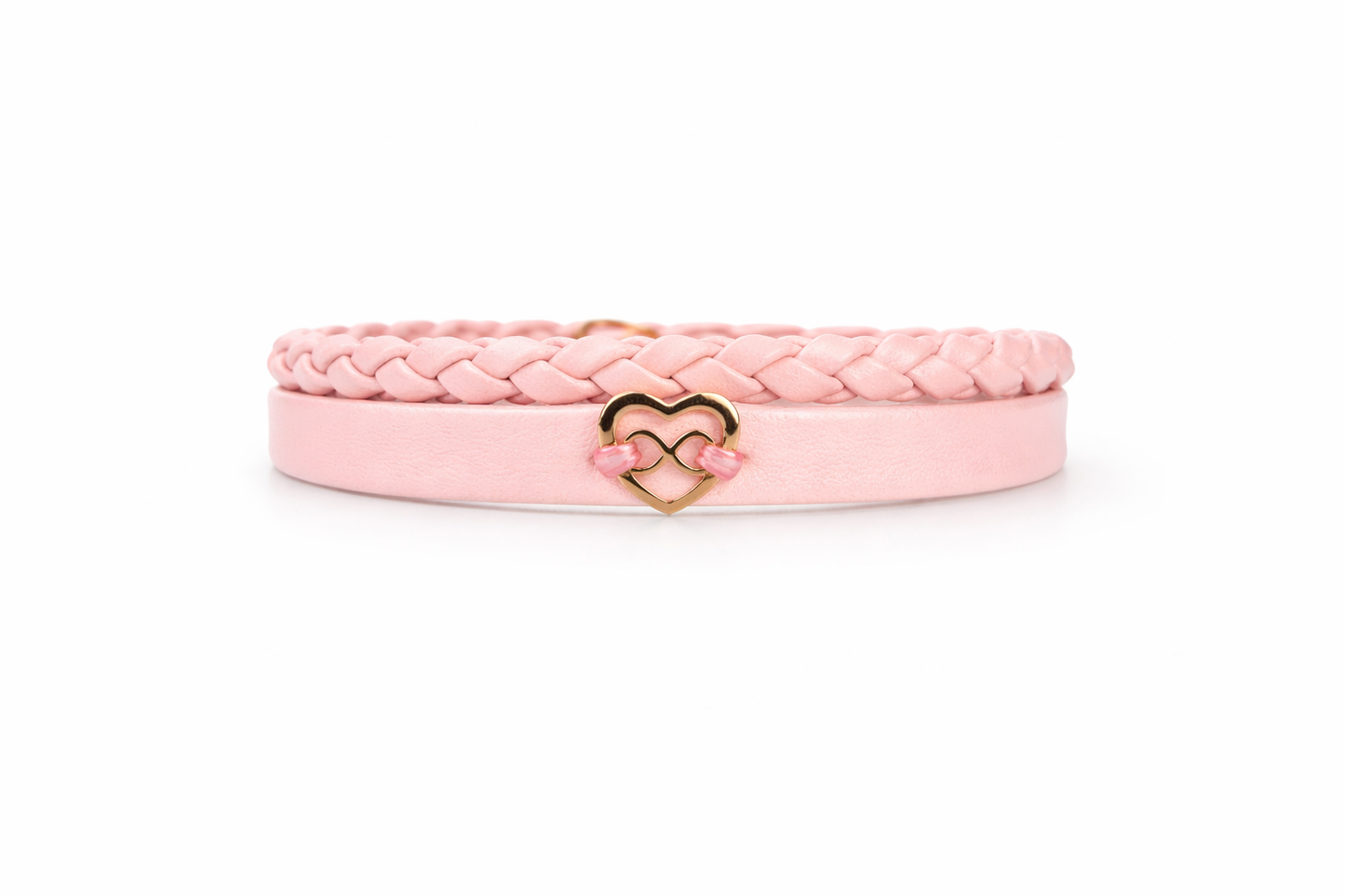 Heart Infinity Cord Bracelet