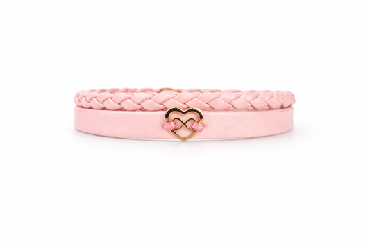 Heart Infinity Cord Bracelet