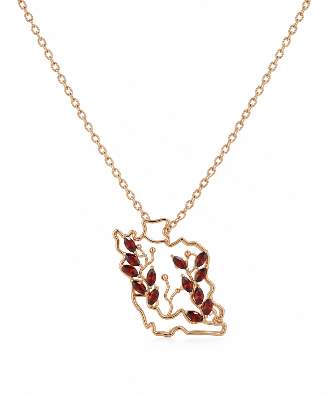 Persian Rose Garden Necklac