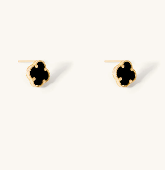 Van cleef black earring