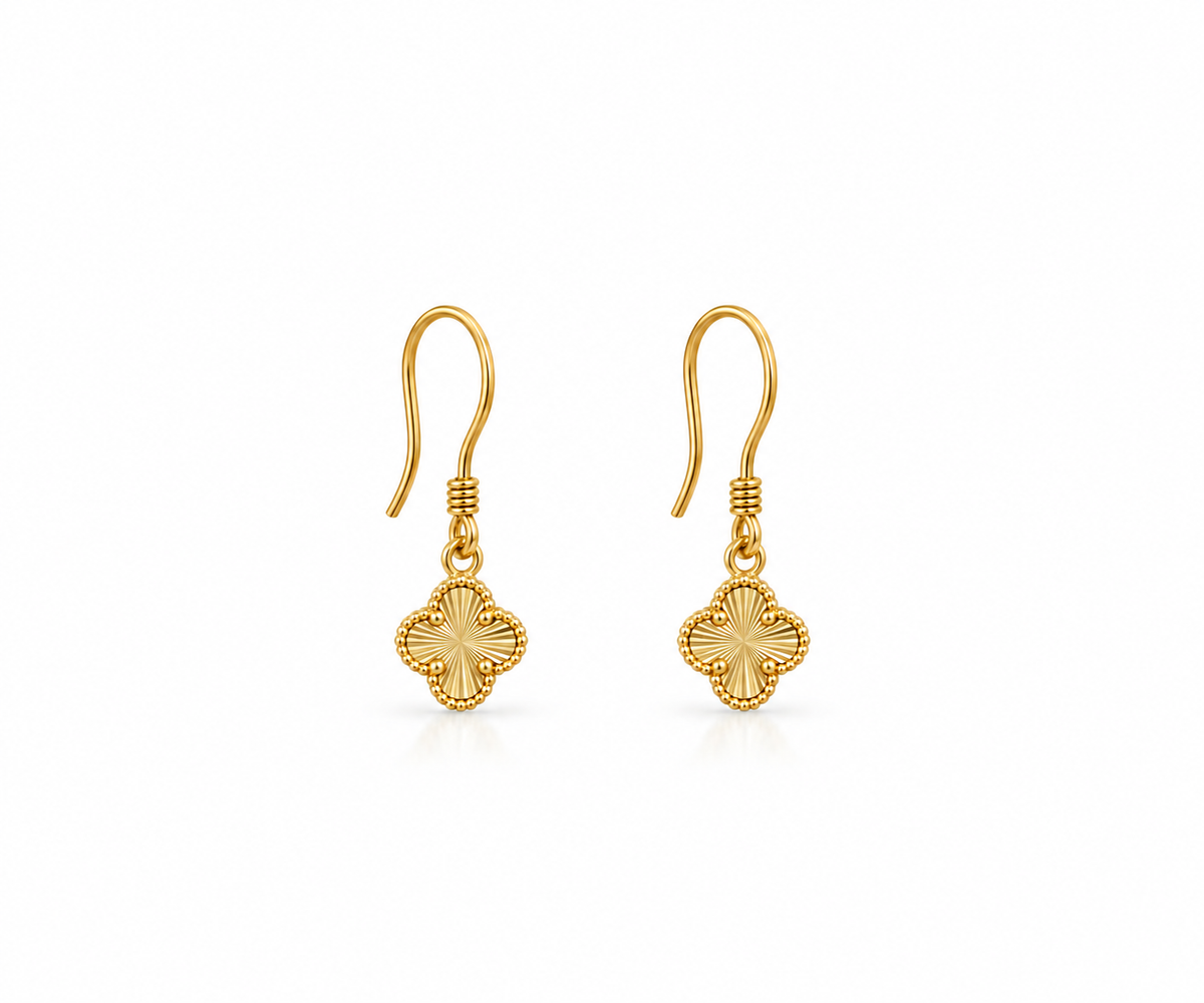 Clover Drop Earrings