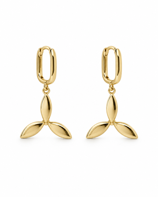 Triple Leaf Jewelry Set