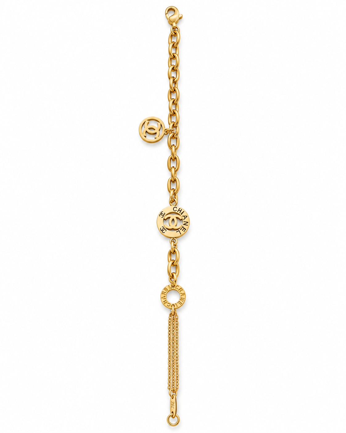 Chanel-Inspired Charm Bracelet