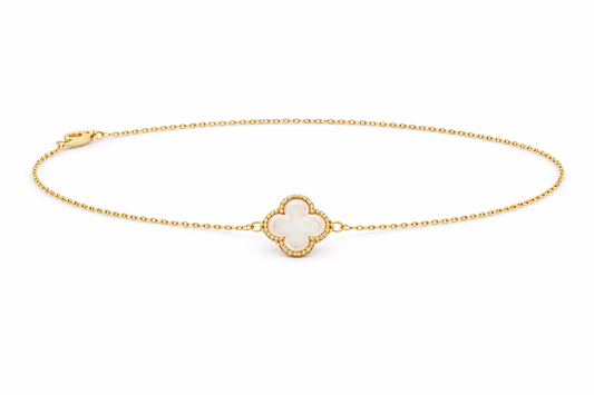 Pearl Clover Bracelet