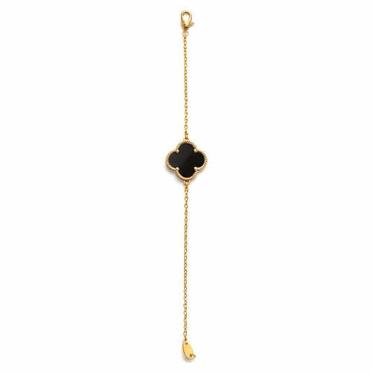 Black Clover Gold Bracelet