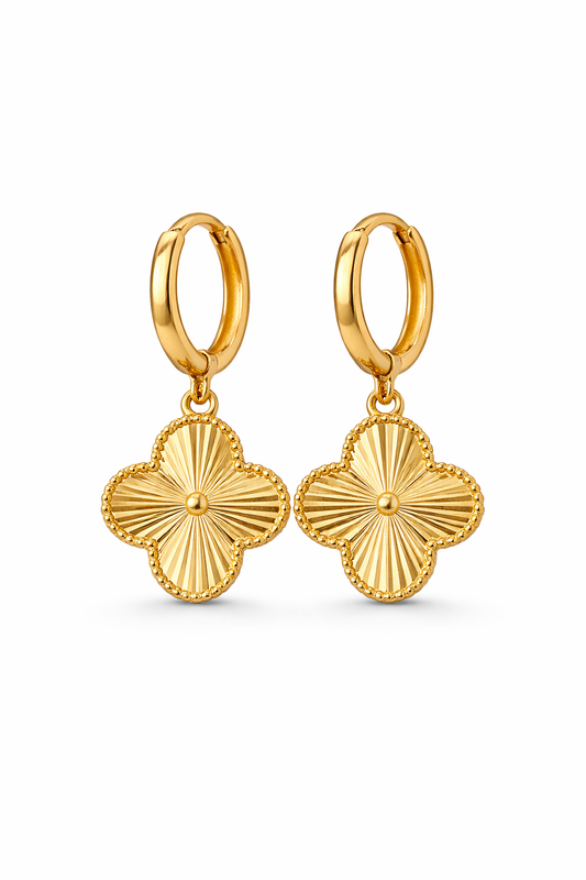 Laser Cut VanCleef Earrings