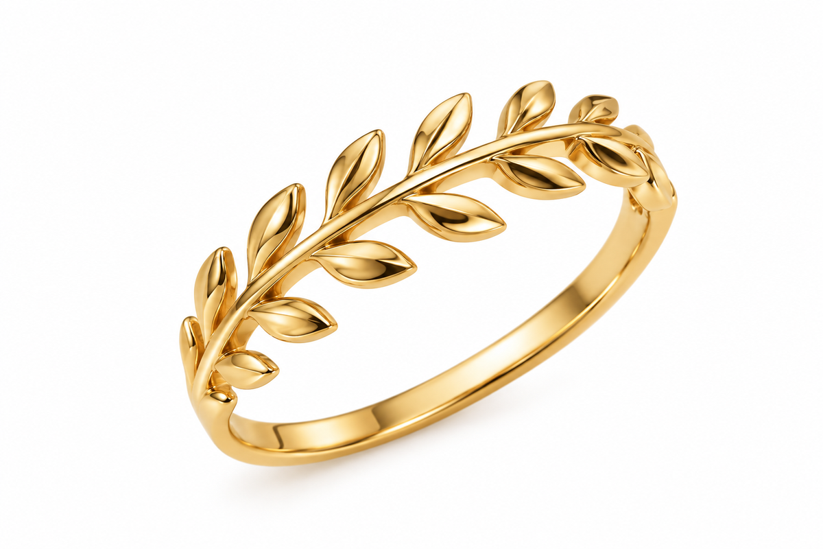Golden Wheat Ring