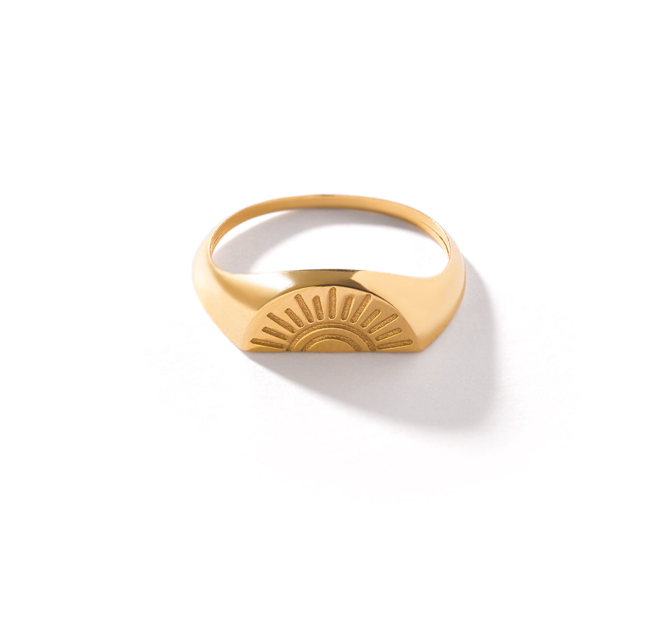 Sun moon ring
