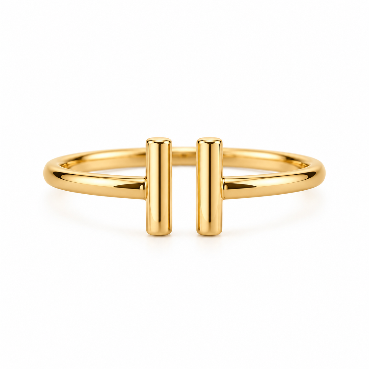 Twin Bar Statement Ring