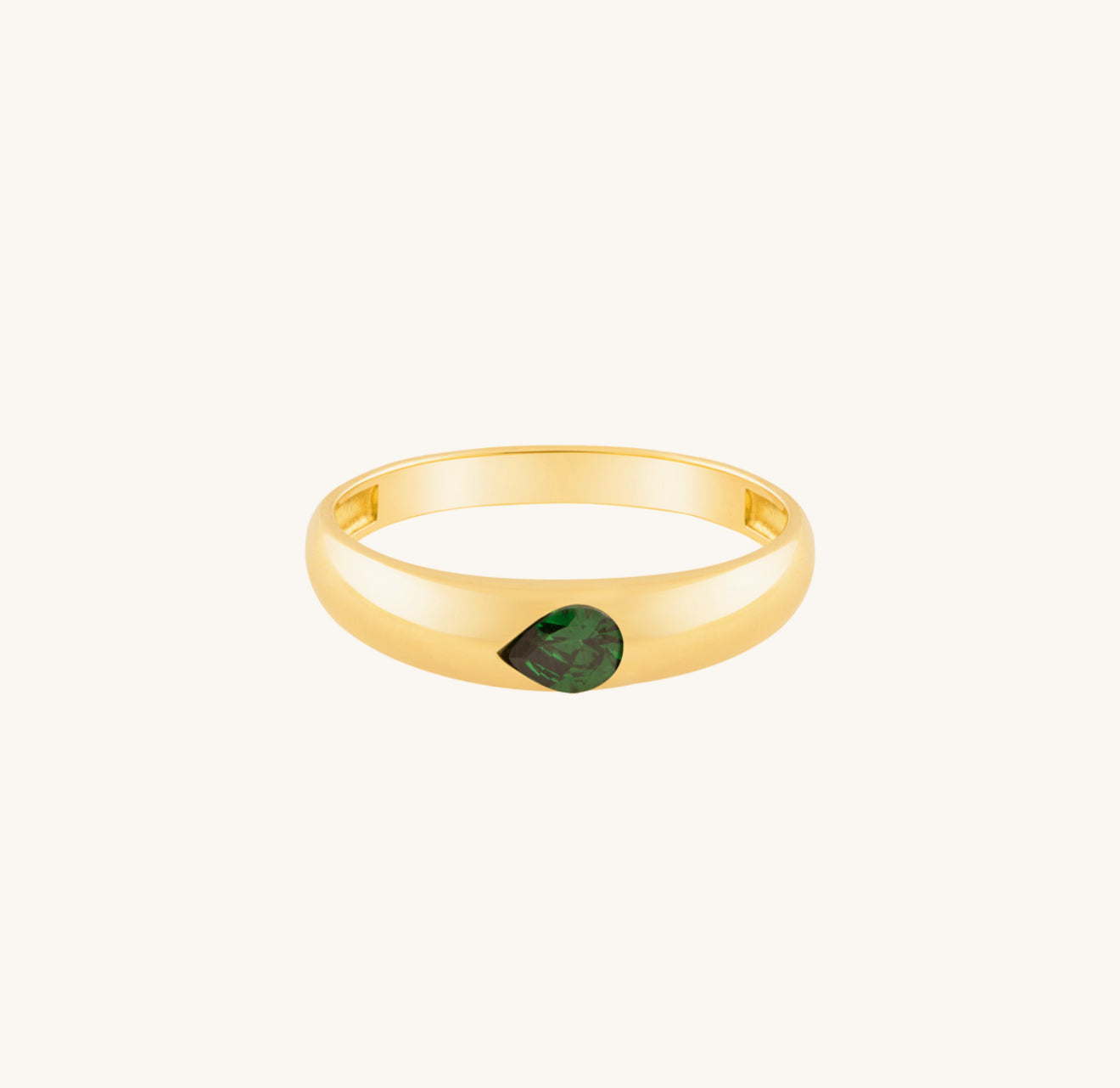 Green tears ring