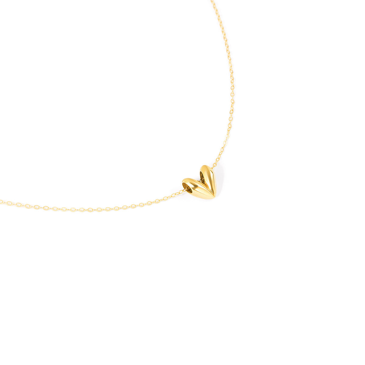 Balloon Heart Pendant Necklace