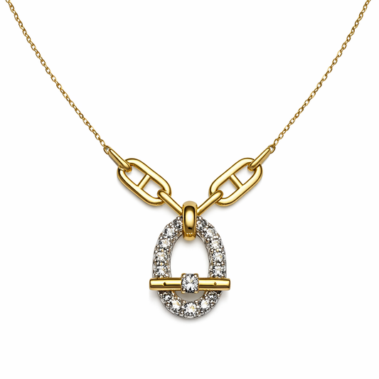 Stirrup Royale necklace