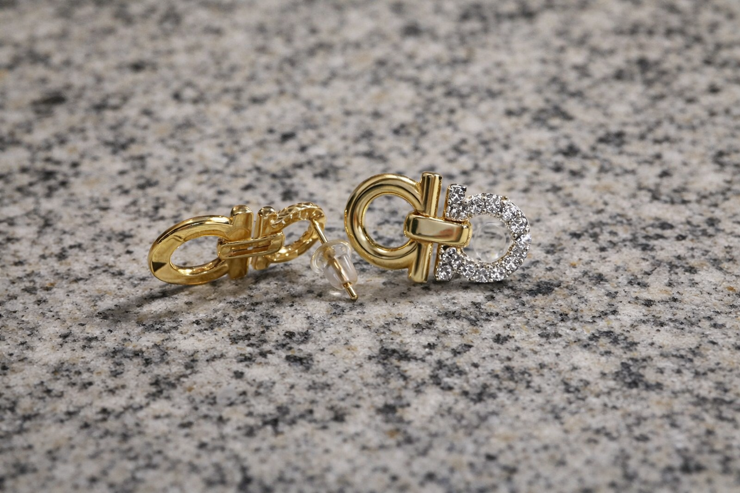 Double Horseshoe earrings