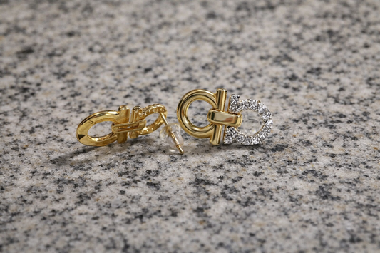 Double Horseshoe earrings