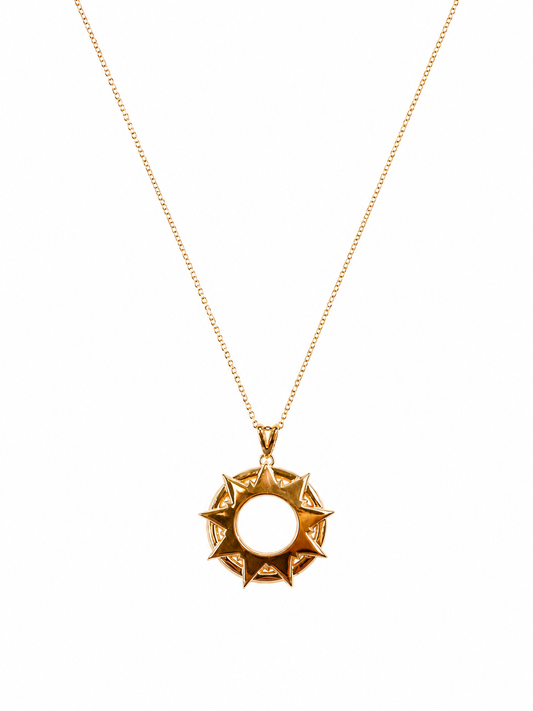 Sunburst Pendant Necklace