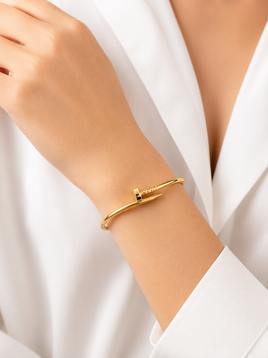Nail Bangle Bracelet