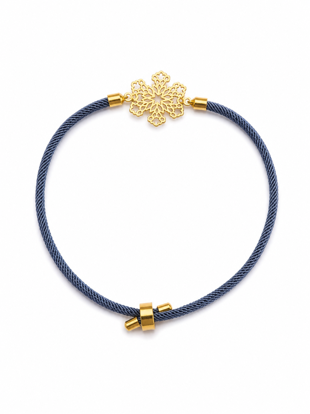 Snowflake Cord Bracelet