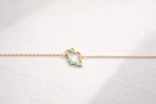 Iran map Bracelet