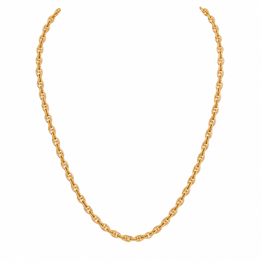 Twisted Link Chain Necklace