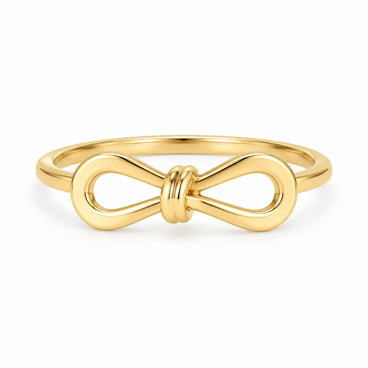 Golden Bowline Ring