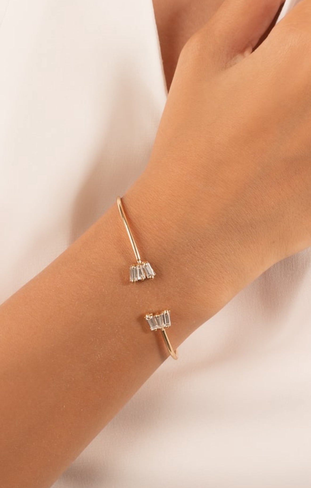 Baguette bangle