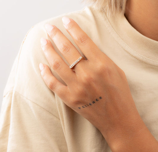 Pinkol Rectangle ring
