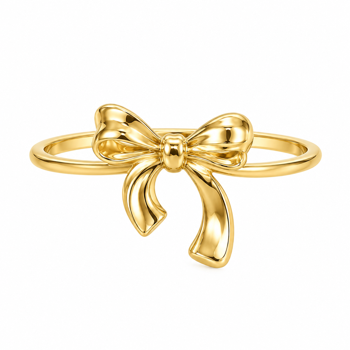 Graceful Bow Ring