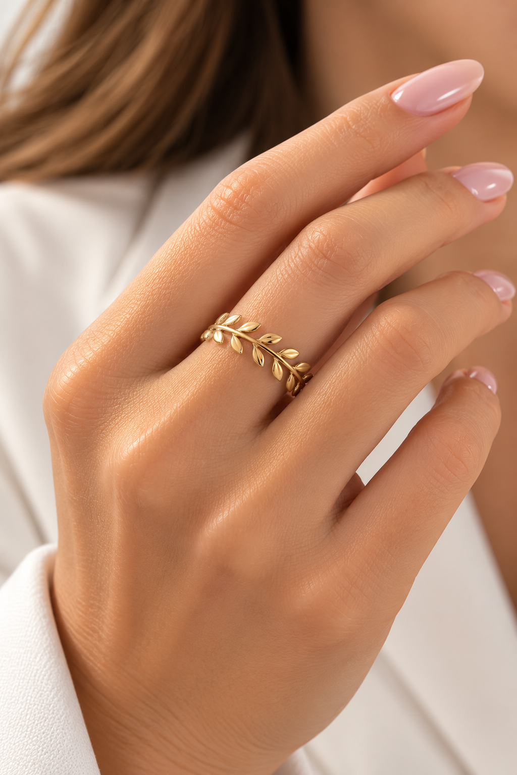 Golden Wheat Ring