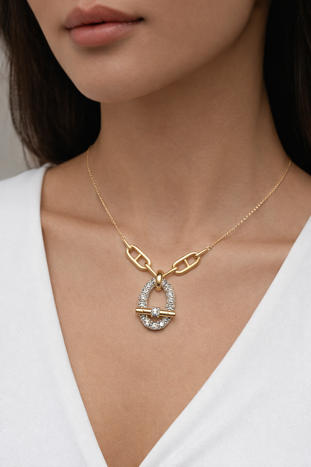 Stirrup Royale necklace