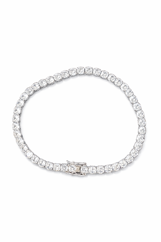 Line Silver Bracelet