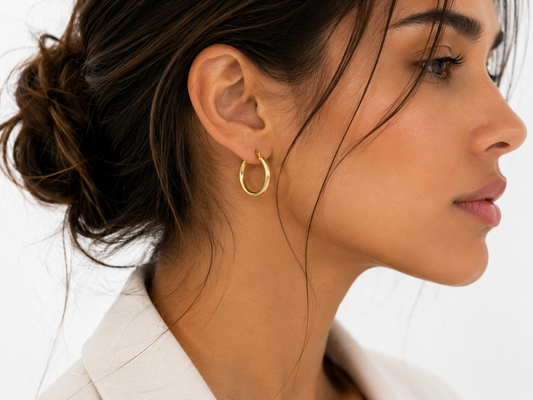 Classic Gold Hoop Earrings