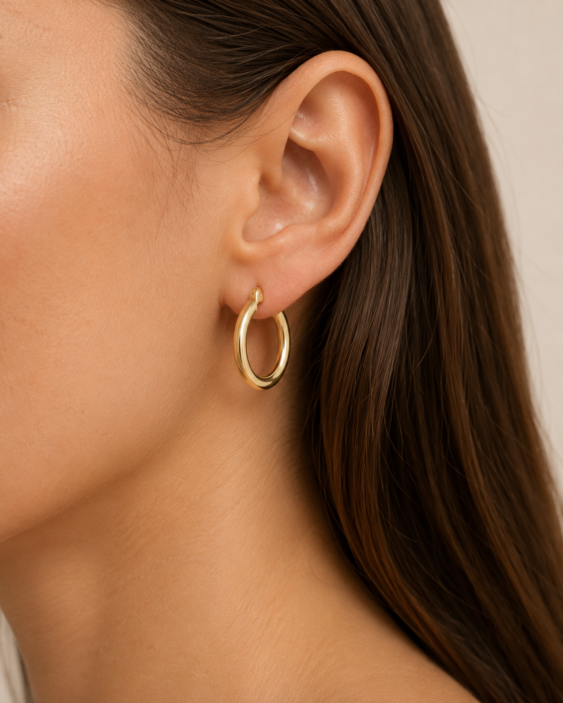 Classic Gold Hoop Earrings