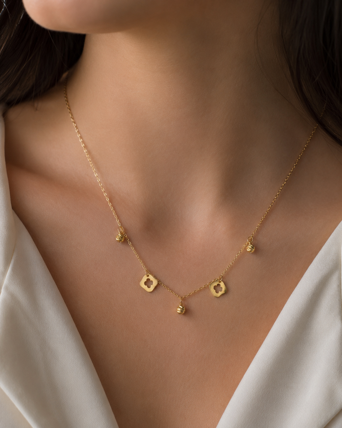Clover Charm Necklace
