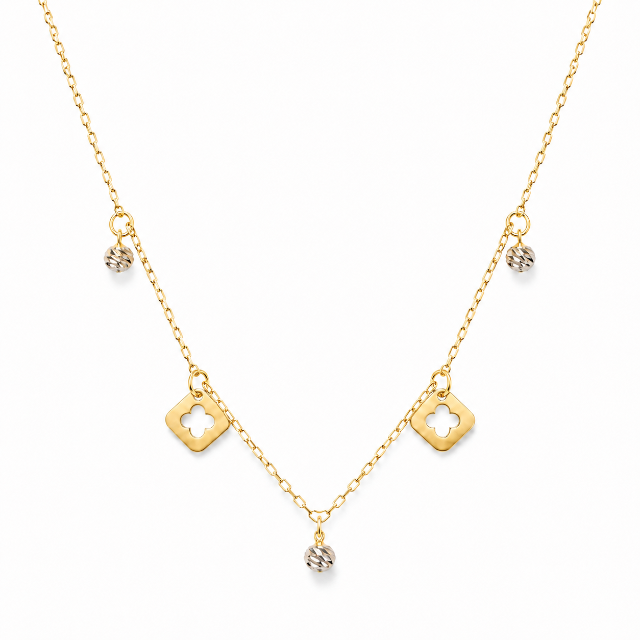 Clover Charm Necklace