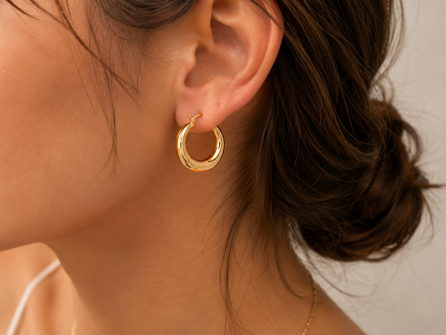 Classic Gold Hoop Earrings