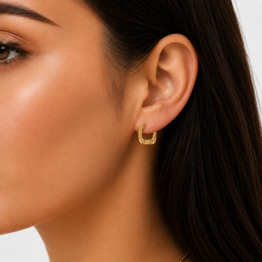 Square Cartier Earrings