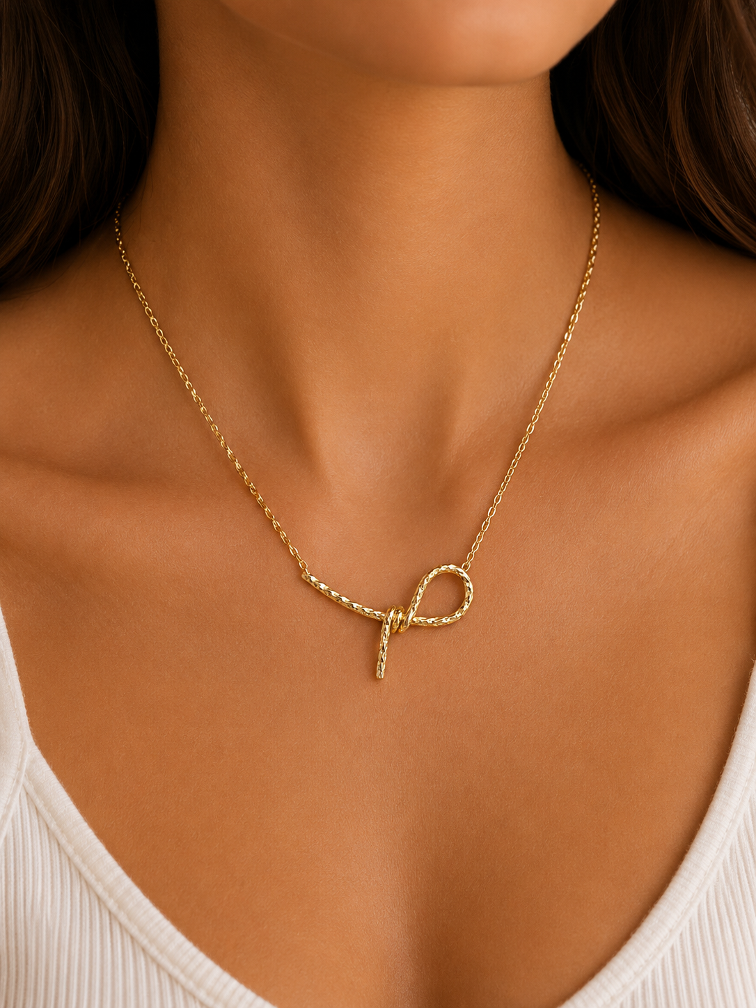 Tiffany Knot Necklace