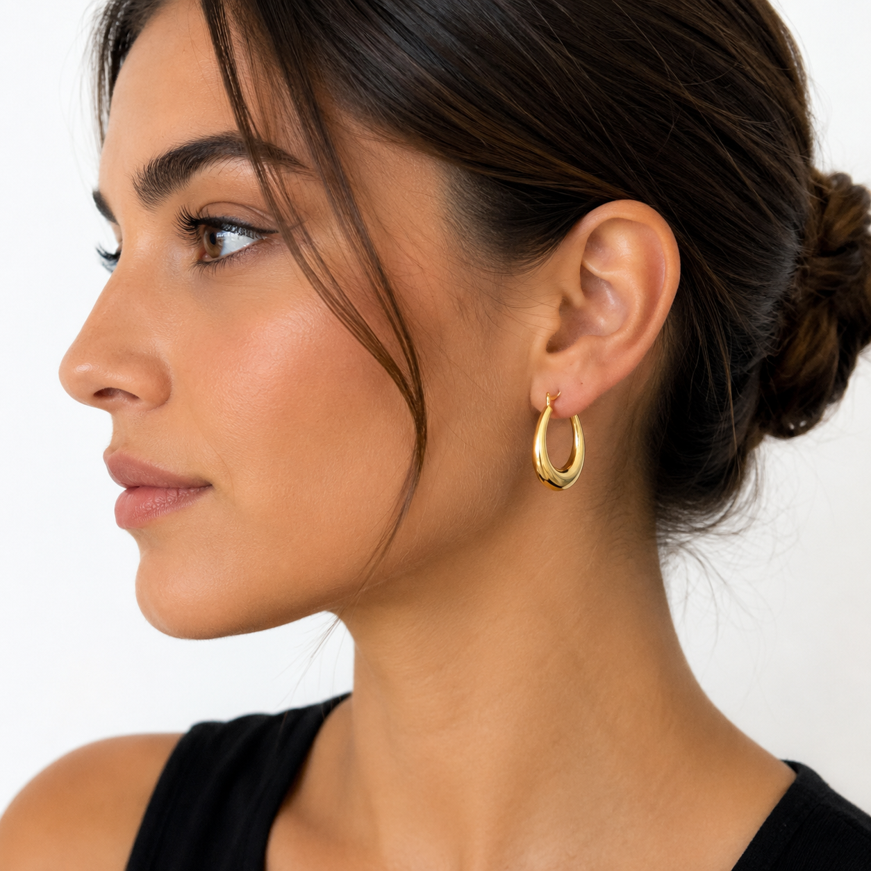 Small Oval Earrings