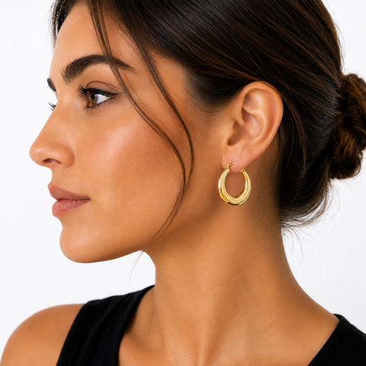 Round Earrings